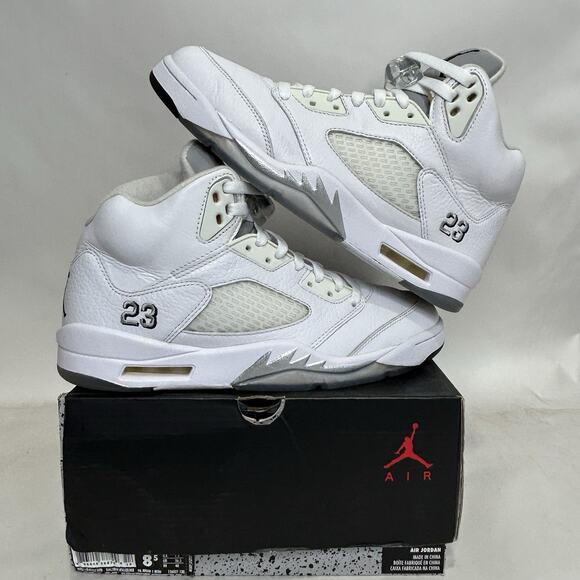 Nike Air Jordan 5 Retro OG “White Metallic”